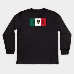 The Challenge MTV - Team Horacio - Mexico Kids Long Sleeve T-Shirt